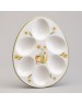 Блюдо AGNESS 358-2314 SUNDAY для 6 яиц 20,5*16*2,5см