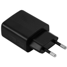 СЗУ BURO Сетевое зарядное устройство BUWE1, 2xUSB-A, 10.5Вт, 2.1A, черный [buwe10s200bk]
