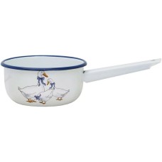 Ковш ЭМАЛЬ Ковш эмал цил 1,5л Гуси