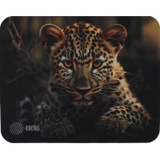Коврик для мыши CACTUS Коврик для мыши Leopard рисунок, ткань, 250х200х3мм [cs-mp-d06s]