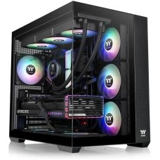 THERMALTAKE Корпус ATX View 380 TG ARGB, Midi-Tower, без БП, черный [ca-1z2-00m1wn-00]