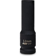 Головка торцевая AVS TOOLS Головка торцевая ударная глубокая 6-гранная 1/2''DR (12 мм) AVS H11212I