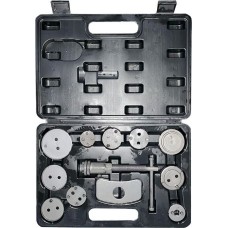 Специнструмент AVS TOOLS Набор для сведения поршней тормозных цилиндров (12 предметов) в кейсе AVS DBC-04