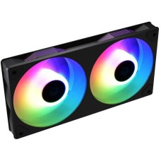ID-COOLING Вентилятор для корпуса ICEFAN 240 ARGB черный (2 pcs, 120mm, PWM 2000rpm, 56.5 CFM, 31,5 dB, 4 pin/3 pin ARGB) (ICEFAN 240 ARGB)
