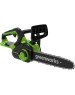 Greenworks G24CS25 Цепная пила аккумуляторная, 24 В, 25 см [2007707]