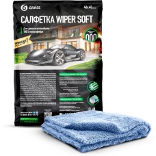 Автохимия GRASS IT-0352 Салфетка WIPER SOFT (100% микрофибра 40*40) упакованная