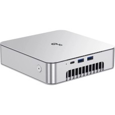 ACER Неттоп Gadget E10 ERBox X AMD Ryzen 7 H 255, DDR5 16ГБ, 512ГБ SSD, AMD Radeon 780M, Windows 11 Pro, серебристый