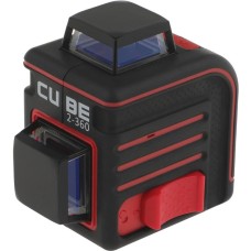 ADA Уровень лазер. Cube 2-360 Professional Edition 2кл.лаз. 635нм цв.луч. красный 2луч. (А00449)