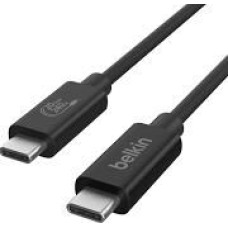 BELKIN Кабель USB4 Cable - USB-C to USB-C 240W 20Gbps 4K@60Hz Cable. Длина: 2м. Цвет: черный