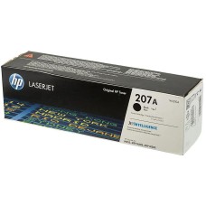 HP Картридж лазерный 207A W2210A черный бар.в компл. (1350стр.) для M255/MFP M282/M283