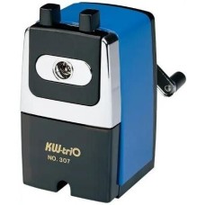 KW-TRIO Точилка для карандашей механическая 307A 1 отверстие металл ассорти