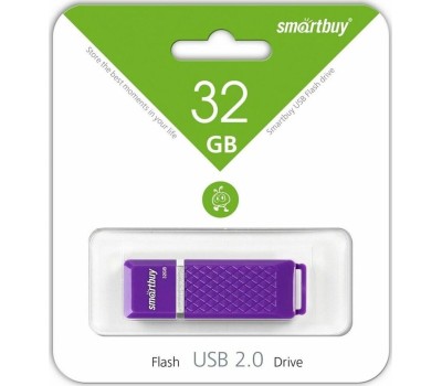 флешка SMARTBUY (SB64GBQZ-V) 64GB QUARTZ SERIES VIOLET