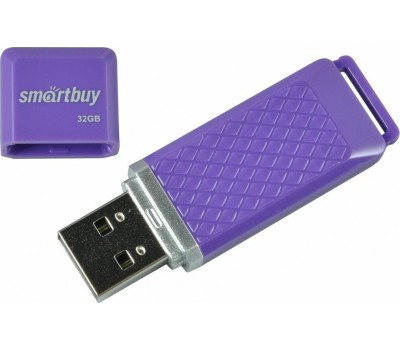 флешка SMARTBUY (SB64GBQZ-V) 64GB QUARTZ SERIES VIOLET