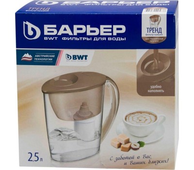 Фильтр-кувшин БАРЬЕР В60АР80 ТРЕНД карамельный капучино