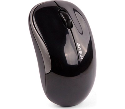 Мышь A4TECH V-Track G3-300N черный оптическая (1000dpi) беспроводная USB