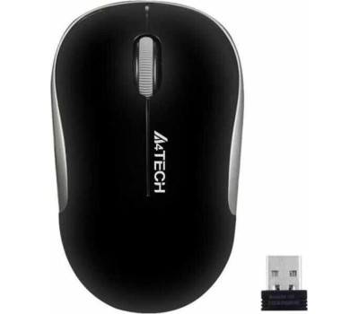 Мышь A4TECH V-Track G3-300N черный оптическая (1000dpi) беспроводная USB