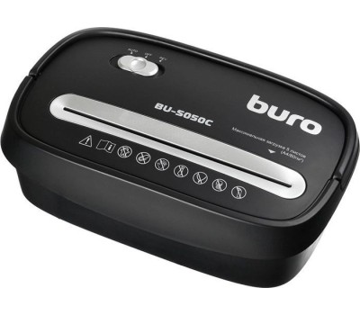 Шредер BURO Home BU-S050C Шредер черный