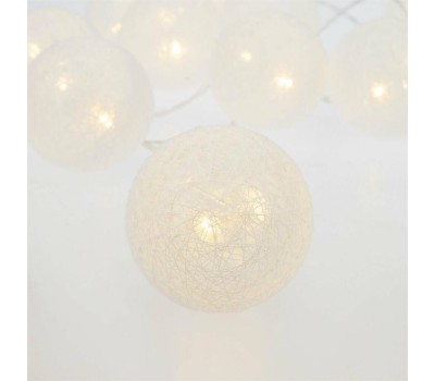 Гирлянда NEON-NIGHT (303-077) ТАЙСКИЕ ФОНАРИКИ ПЛОМБИР 1.5 М, 10 LED, ПР-Й ПВХ, ТЕПЛЫЙ БЕЛЫЙ,