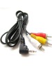 Кабель RCA REXANT (17-4412-4) ШНУР СТЕРЕО 3,5 ММ 4C - 3 RCA, ДЛИНА 1,5 МEТРА (GOLD)