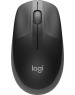 Беспроводная мышь LOGITECH (910-005905) M190 оптическая (1000dpi) черная/серая