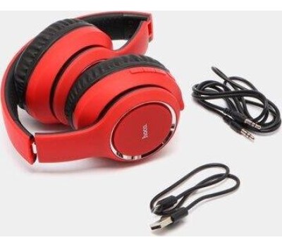 Гарнитура HOCO (6931474723055) W28 JOURNEY красный