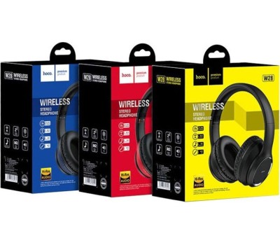 Гарнитура HOCO (6931474723055) W28 JOURNEY красный