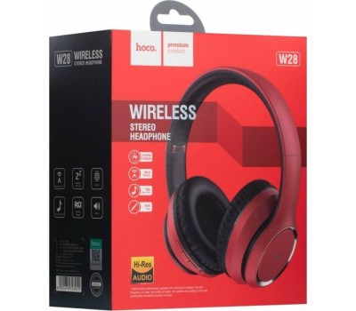 Гарнитура HOCO (6931474723055) W28 JOURNEY красный