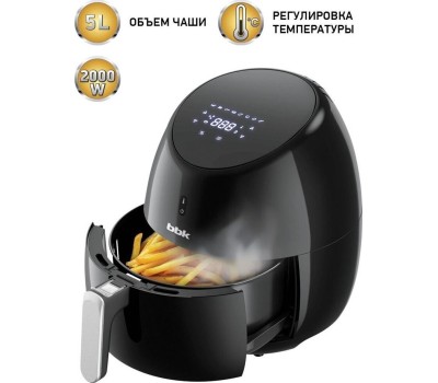 Аэрогриль BBK AF505D черный