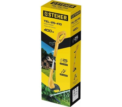 Триммер сетевой STEHER TEL-25-410 400 Вт триммер сетевой, ш/с 25 см