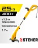 Триммер сетевой STEHER TEL-25-410 400 Вт триммер сетевой, ш/с 25 см
