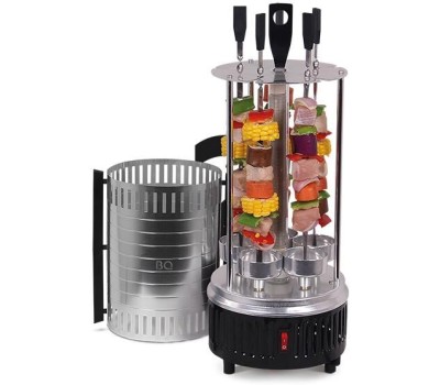 Электрошашлычница BQ BBQ1000 Black-Steel