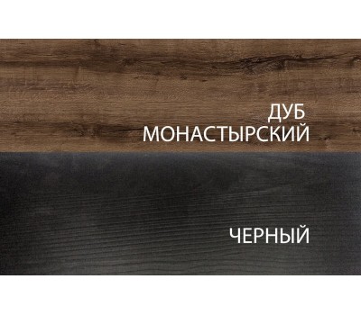 Шкаф АНРЭКС JAGGER Шкаф 3DG2S Z,цвет Дуб монастырский /Черный (5 уп)