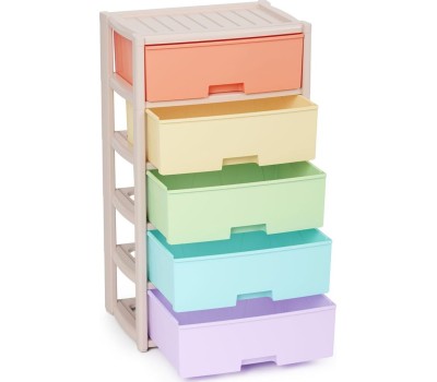 Комод АЛЬТЕРНАТИВА М8823 Колорит 5-ти секцион. широкий (цветной)