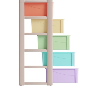 Комод АЛЬТЕРНАТИВА М8823 Колорит 5-ти секцион. широкий (цветной)