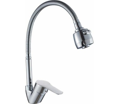 Смеситель GOTA ROCIO G233510-GOTA Flex Смеситель д/кухни шар. с гибким регулирующим изливом 2-х реж.аэратор d35 ХИТ!!!