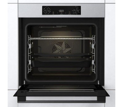 Духовой шкаф электрический GORENJE Духовой шкаф BOSB6737E06X, нержавеющая сталь/черный