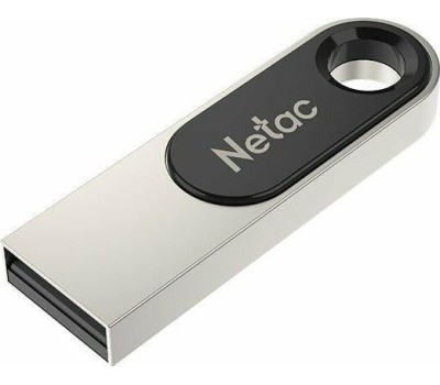 NETAC Флешка USB U278 32ГБ, USB2.0, серебристый [nt03u278n-032g-20pn]
