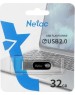 NETAC Флешка USB U278 32ГБ, USB2.0, серебристый [nt03u278n-032g-20pn]