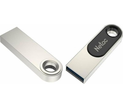 NETAC Флешка USB U278 32ГБ, USB2.0, серебристый [nt03u278n-032g-20pn]
