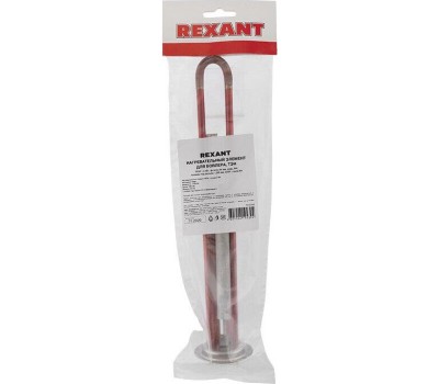 Тэн REXANT (70-0312-1) Нагревательный элемент для бойлера, ТЭН, RF64-2000 Вт (700 Вт + 1300 Вт), фланец М4, 64 мм