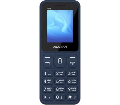 Телефон мобильный MAXVI P99 Blue