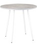Корпусная мебель POLINI Стол обеденный Home London бетон-белый (1 кор.)