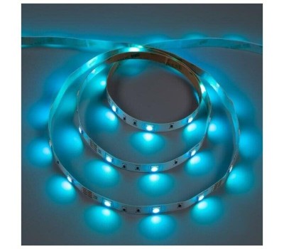 VOLPE ULS-Q221 5050-60LED/m-10mm-IP20-DC12V-14,4W/m-5M-6500K катушка в герметичной упаковке