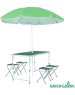 GREEN GLADE Набор мебели для пикника M790-3 (зелёный)