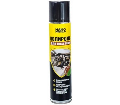 Автохимия NANOPROTECH Полироль для пластика 400мл