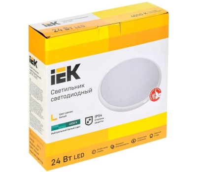 IEK Светильник ДПБ3007 32Вт 4000К белый [ldpb0-3007-32-4000-k01]