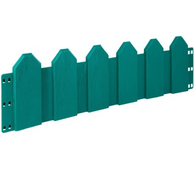 Заборчик для сада LUCKY WAY LWZGN005 декоративный 5 шт. по 60 см, зеленый