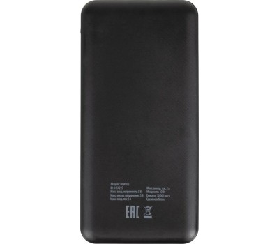 BURO Внешний аккумулятор (Power Bank) BPW10E, 10000мAч, черный [bpw10e10pbk]