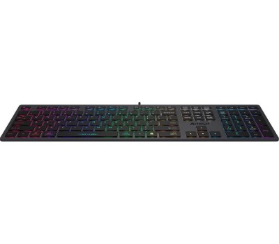 A4TECH Клавиатура Fstyler FX60, проводная, USB, ножничная, серый [fx60 grey / white]