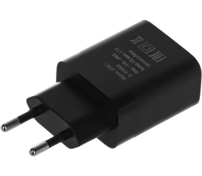 СЗУ BURO Сетевое зарядное устройство BUWE1, 2xUSB-A, 10.5Вт, 2.1A, черный [buwe10s200bk]